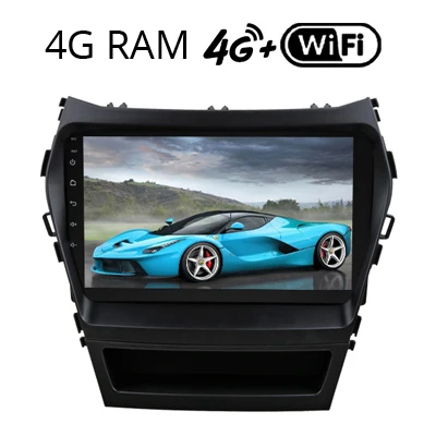 IX45-High 2012-17 4G Sinosmart Android 8,1 2Din ips/QLED 2.5D экран автомобильный gps радио навигационный плеер для hyundai IX45 Santa FE 2012 - Цвет: IX45-High 2012-17 4G