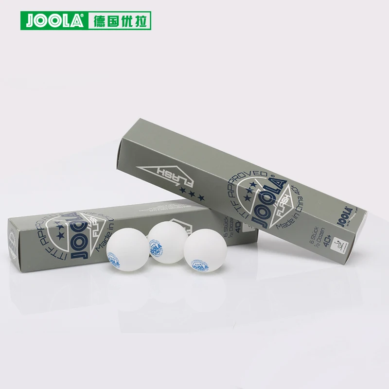 

6balls Joola 3-Star 3star Seamless 40+ New Material Poly Table Tennis Balls Ping Pong Plastic Balls ITTF Approved