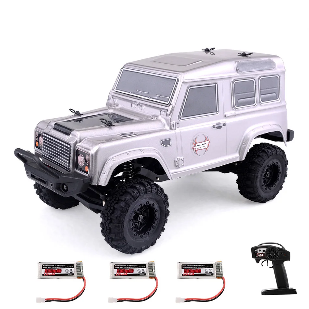 RGT RC автомобили 136240 1:24 Рок Гусеничный 2 4 г 4WD 15 км/ч внедорожный автомобиль багги с 3