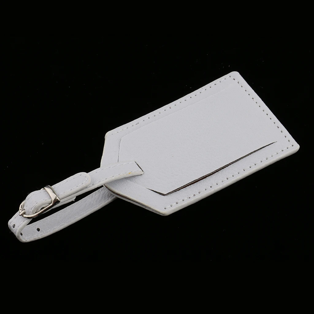 Ярлык для багажа fityle 2 шт. ярлык путешествий удостоверения личности белый и