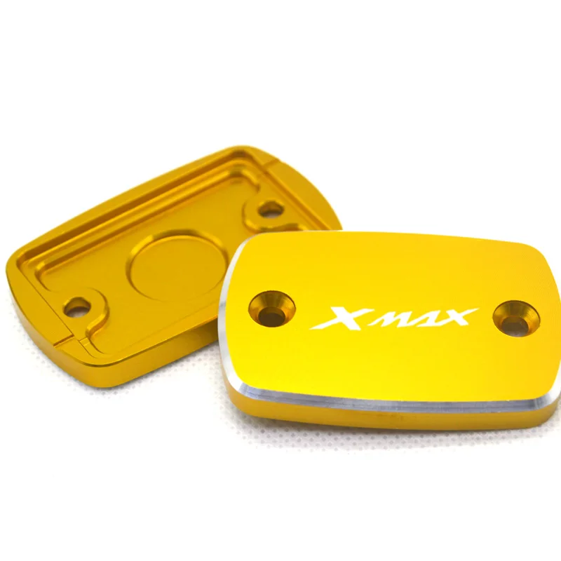 gold Подходит для YAMAHA X-MAX 250 XMAX 300 XMAX 125 XMAX 250- XMAX 400 передний тормоз сцепления цилиндр жидкость Крышка Резервуара - Цвет: gold