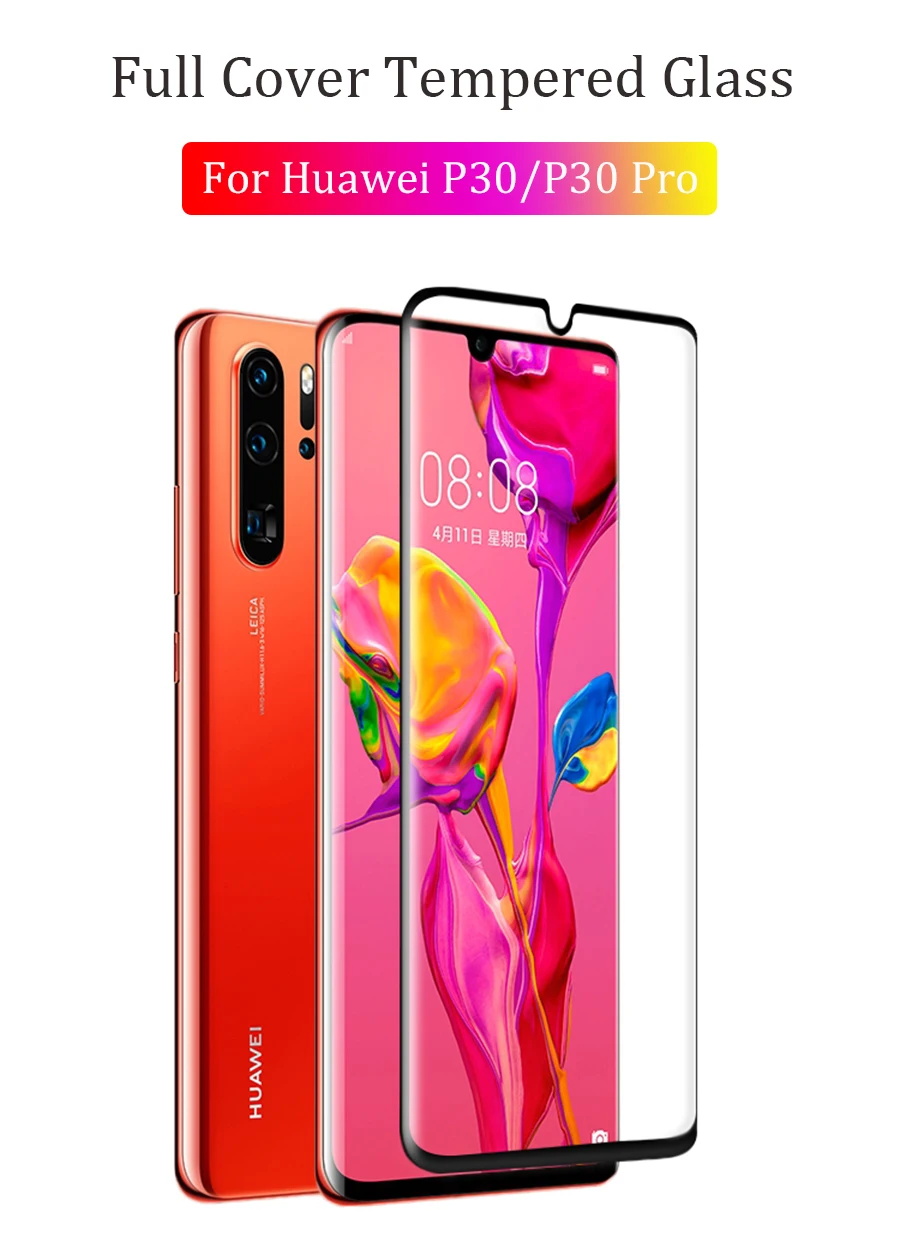 Защитное стекло для huawei P30 Pro, защита экрана, 3D полное покрытие, стекло для huawei P20 mate 20 Lite Pro, закаленное стекло, пленка