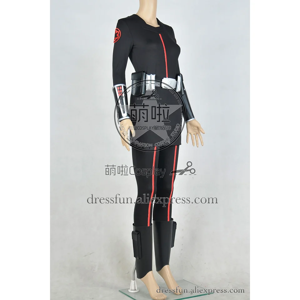 Костюм для косплея Звездные войны мстители имперский Инквизитор Баррисс офи