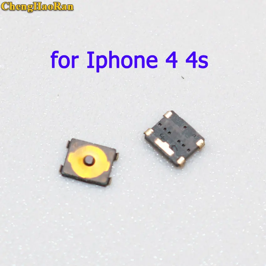 ChengHaoRan 50-100 шт. для Iphone 4 4s Новый переключатель громкости кнопки Замена |