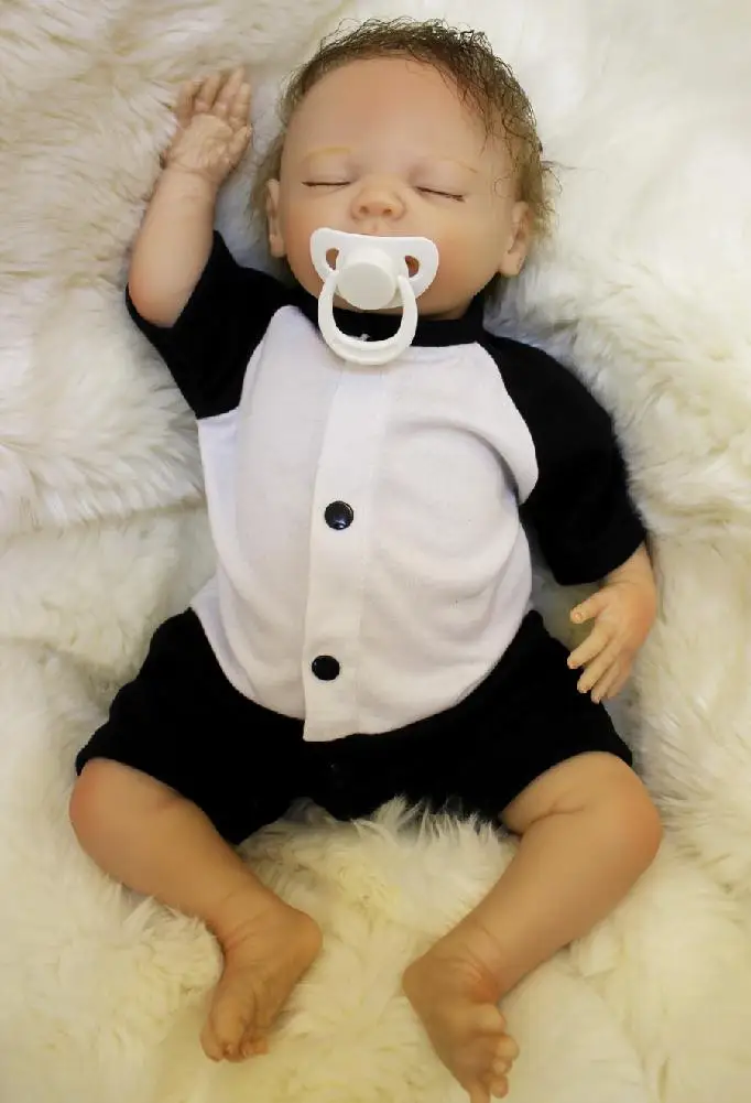 

Simulation Soft Plastic Silicone Plastic Realistic Doll 18 inch