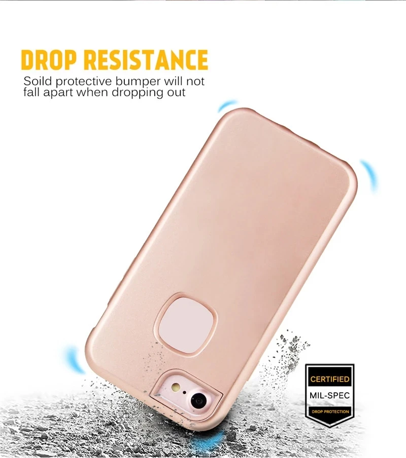 Новый 3 в 1 чехол для телефона iPhone 7 8 Plus противоударный мобильного X XS MAX XR |