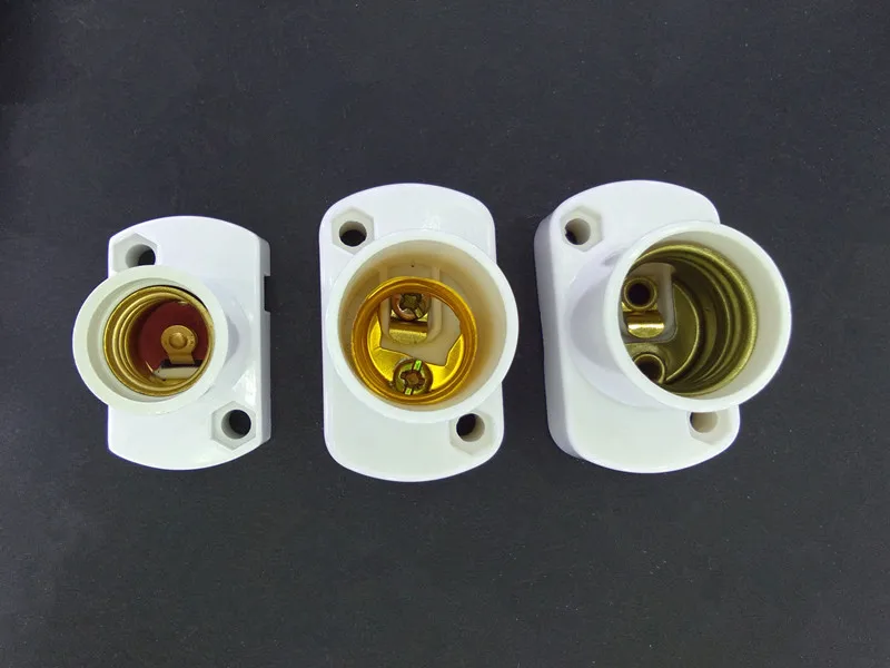 Цоколь E14 держатель лампы E17 основа E12 квадратная головка потолочный винт для