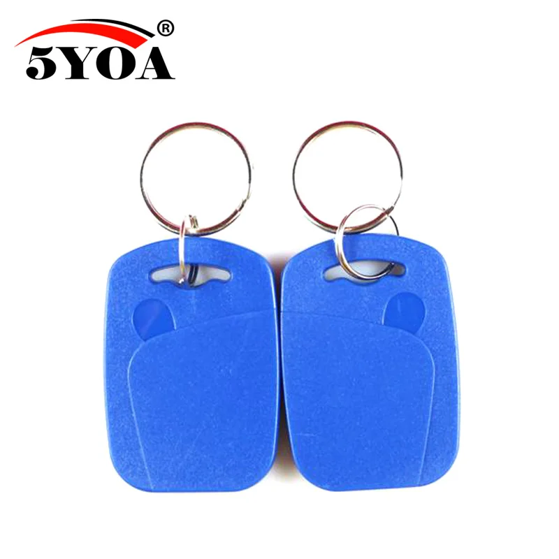100pcs IC+ID UID Rewritable Composite Key Tags Keyfob Dual Chip Badge RFID 125KHZ T5577 EM4305+13.56MHZ Changeable Writable |