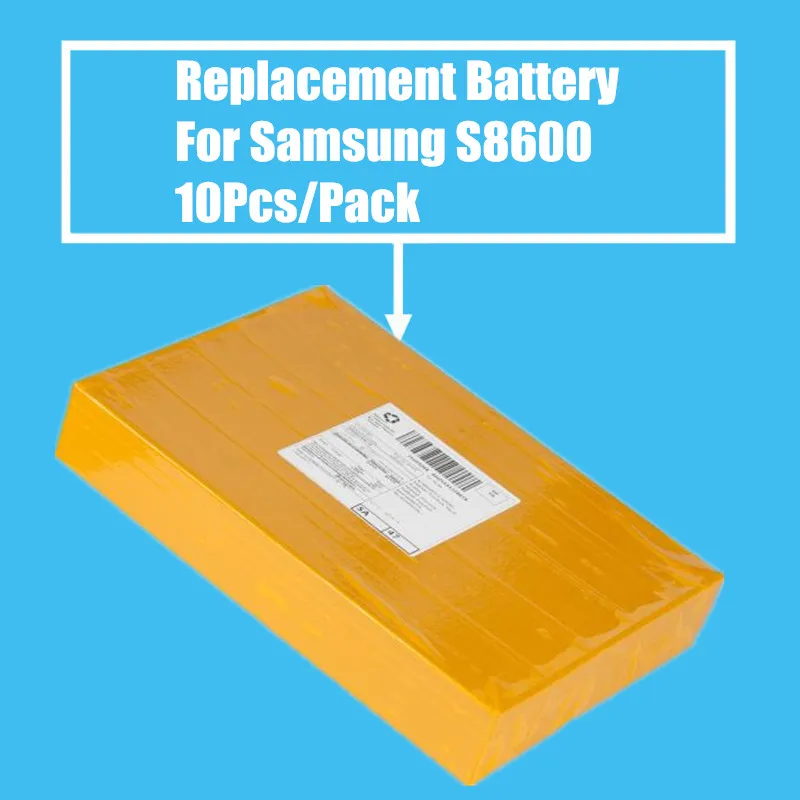 10 шт./упак. 1500mah Сменный аккумулятор для Samsung I8150 S8600 S5820 I8350 I519 I110 R730 I667 высокое