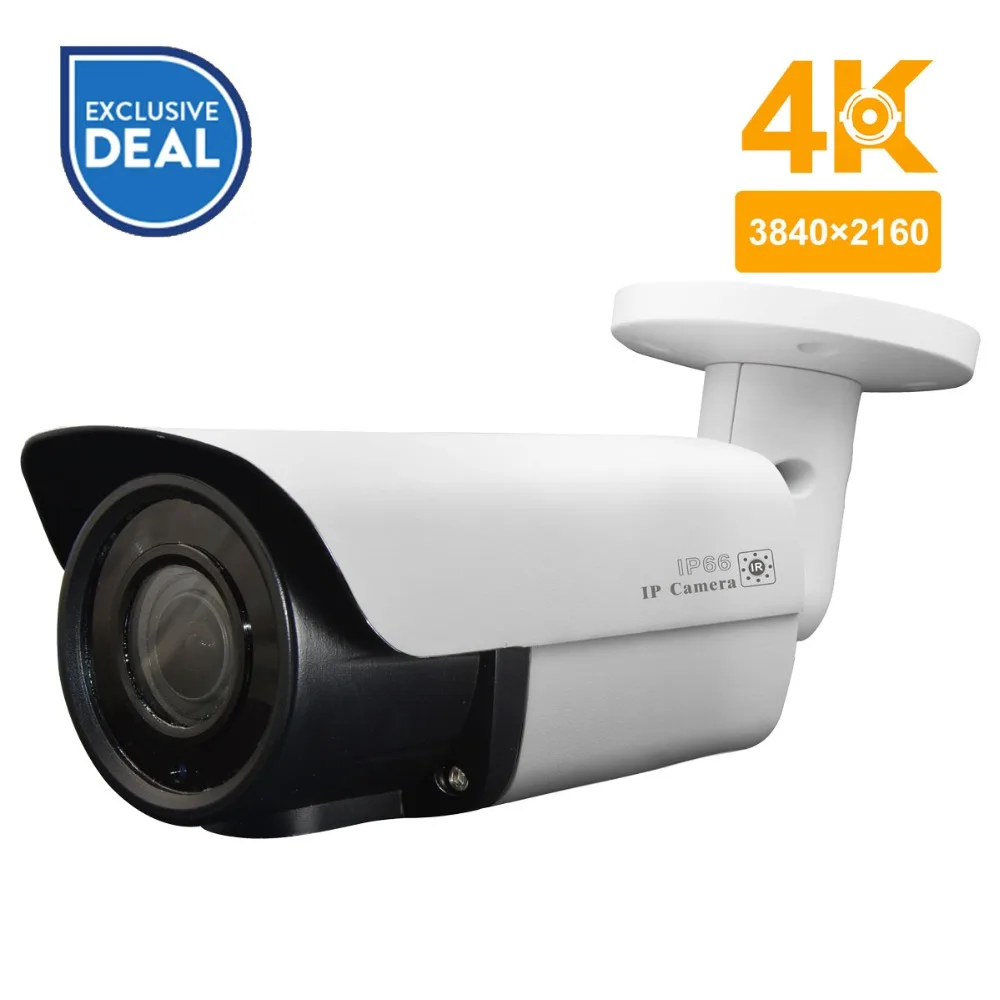 Новый Anpviz 8MP Bullet IP камера 4K Vari Focus 3 12 мм объектив CCTV видеонаблюдения H.265