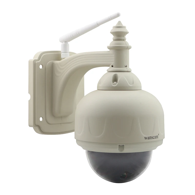 Waterproof Outdoor Pan/Tilt Wireless Wifi IR Cut Night Vision Motion Detection Dome CCTV Security Internet IP Camera | Безопасность и