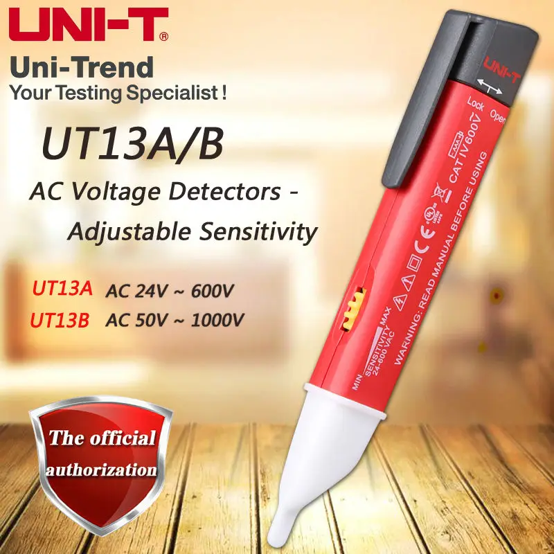 UNI-T UT13A UT13B детектор напряжения переменного тока Чувствительность