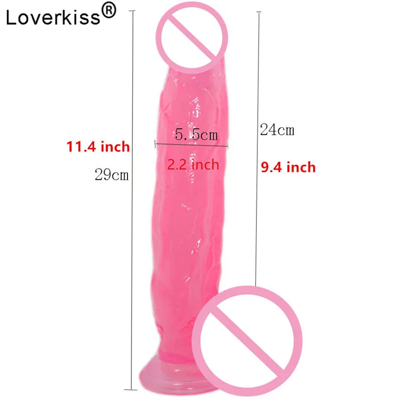 Loverkiss реалистичный фаллоимитатор длиной 29 см * 5 на присоске 11 4 дюйма огромный