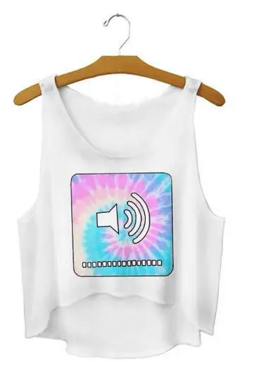 2015 Hot Sale new Summer Style sport t-shirts fashion Print Irregular crop tops Free shipping F558plus size | Женская одежда