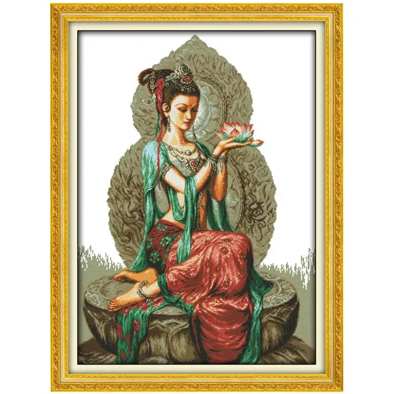 Dunhuang цифры Счетный Набор для вышивки крестиком 11CT 14CT Набор для вышивки крестиком торговля Набор для вышивания крестом Набор для вышивания рукоделия