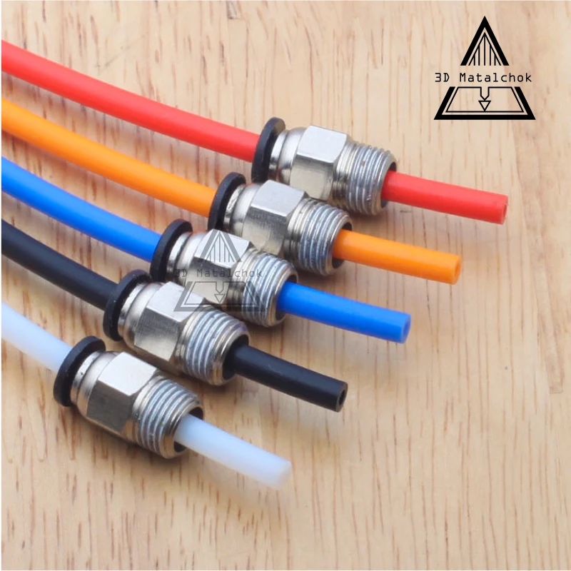 3D-принтер 1 м PFA PTFE трубка тефлоновая труба J-head hotend ender3 i3 mega RepRap Rostock Bowden экструдер