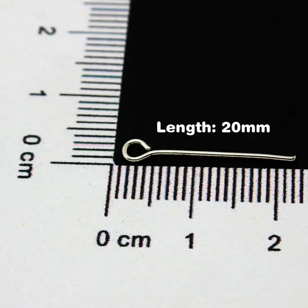 white 20mm 100pcs Горячая Мода 60-100 шт./лот золото серебро Белый Черный Нержавеющая сталь красивые глазки для рукоделия Сделай Сам поиск изготовления - Цвет: white 20mm 100pcs