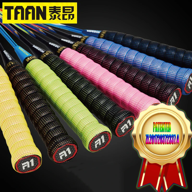 

Top quality 10 packs/lot Brand TAAN 090 Tacky feel overgrip/grip Badminton racket/Badminton Racquet/tennis racket