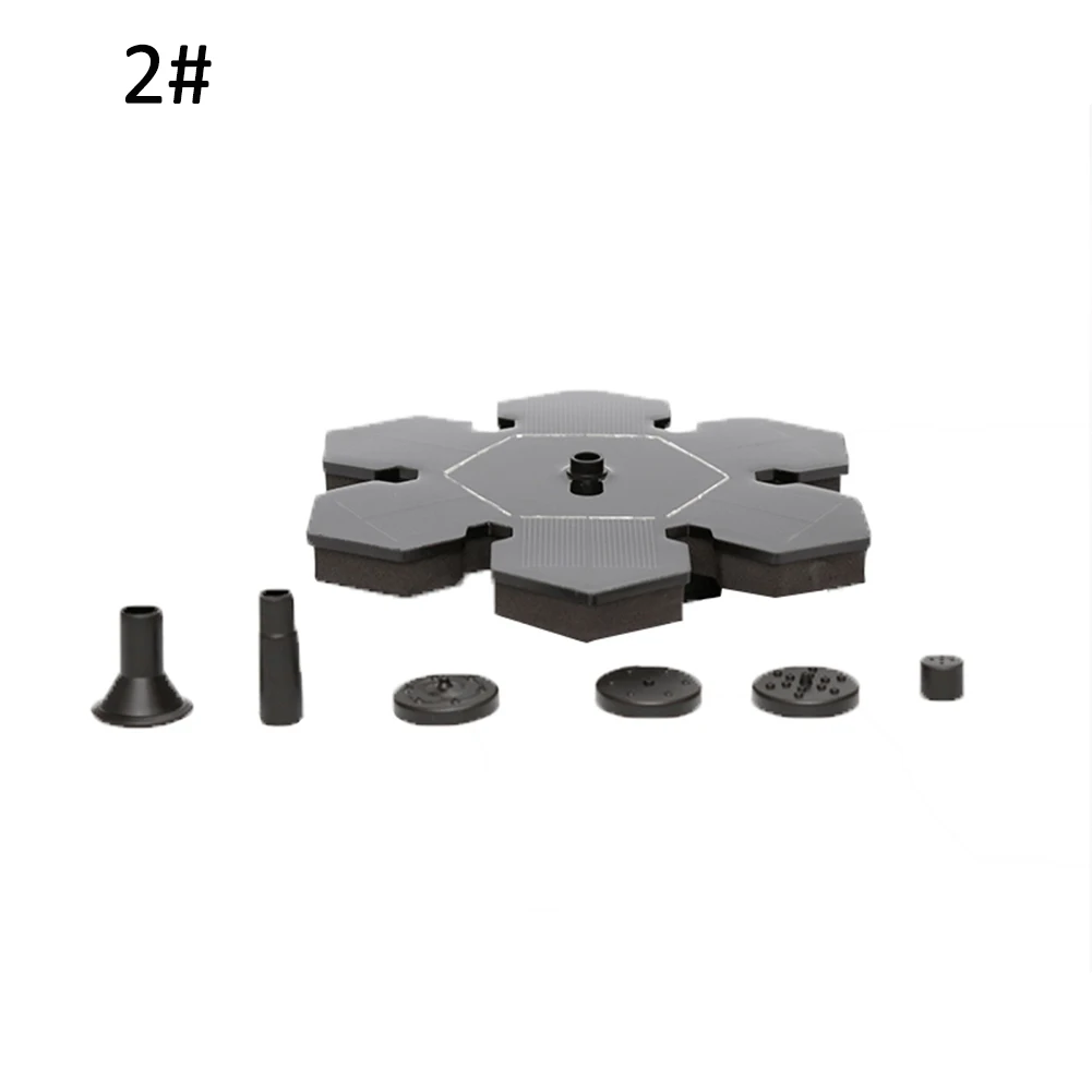 Солнечный фонтан воды мощность Садовый пруд Декор плавающий отдельно стоящий