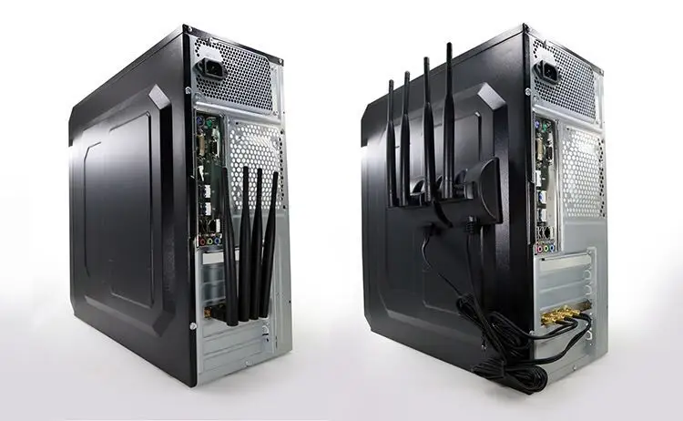 0desktop 867mbps 4pcs 6DB external antenna wireless network card BCM94352 BT4.0 802.11a/b/g/n/ac WLAN WIN7 WIN8 WIN10