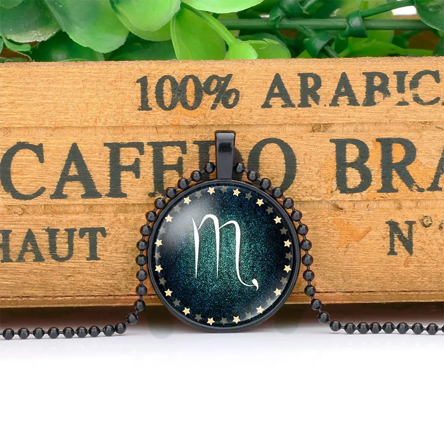 NingXiang 12 знаков зодиака кулон Цепочки и ожерелья ювелирных Дева Козерог Скорпион