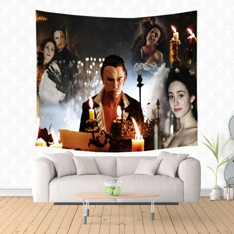 Музыкальный фантомный узор оперы гобелен декоративный настенный подвесной