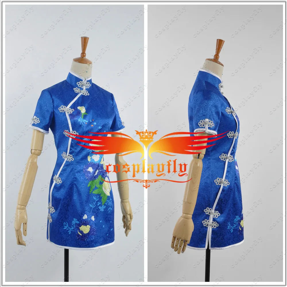 Люблю жить! August SR Sonoda Umi костюм с коротким рукавом-Чонсам для косплея Шпилька