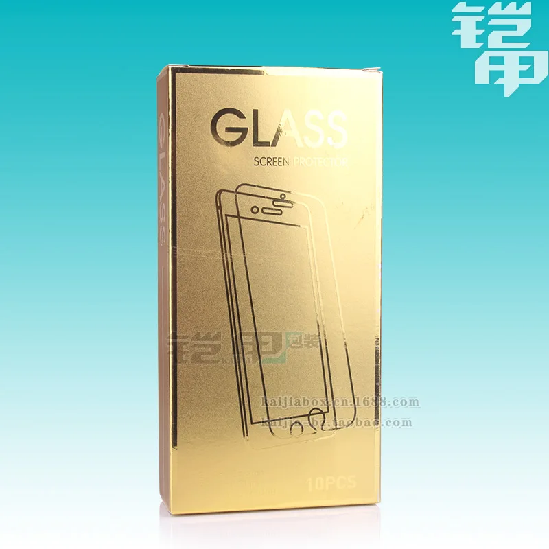 Новая бумажная упаковочная коробка для телефона защита экрана из закаленного