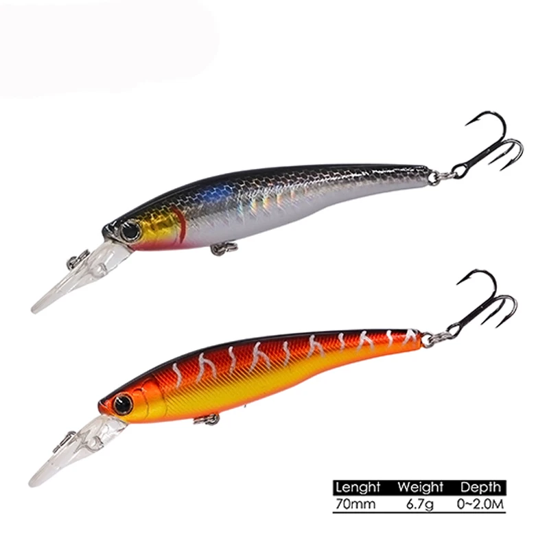 Новинка плавающая приманка гольян для рыбалки жесткая искусственная наживка