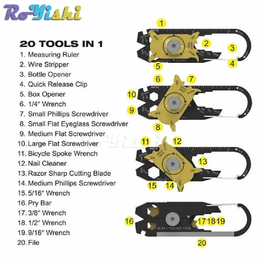 1 шт. портативный мини открывалка для бутылок 20 в карманный многофункциональный