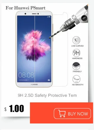 2 шт 9H закаленное Полное покрытие стекло для huawei PSmart Защита экрана для huawei P Смарт Стекло 3D защитная пленка FIG-LX1 LX2 LA1