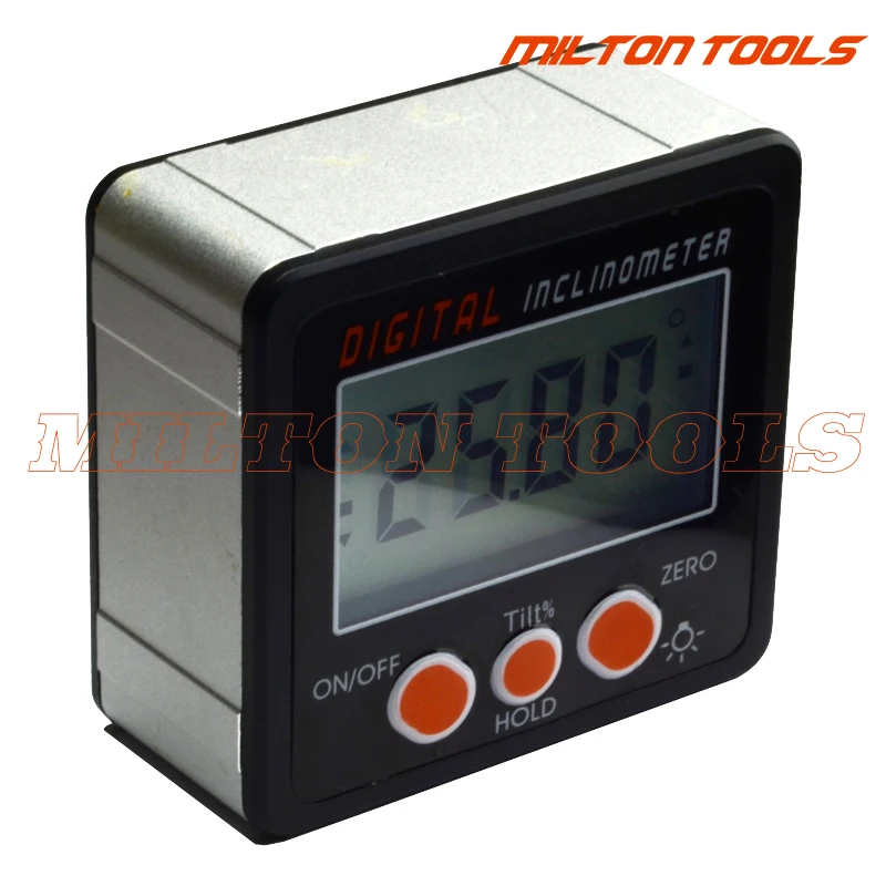 Водонепроницаемый цифровой мини-транспортир IP54 электронный инклинометр с