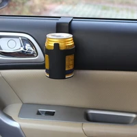 1pcs black car cup holder drink bottle holder stand container hook for car truck interior window dash mount home bathroom rack