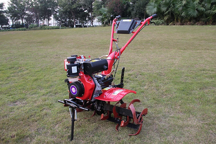 Почвофреза с дизельным двигателем 186F сельскохозяйственные культиваторы