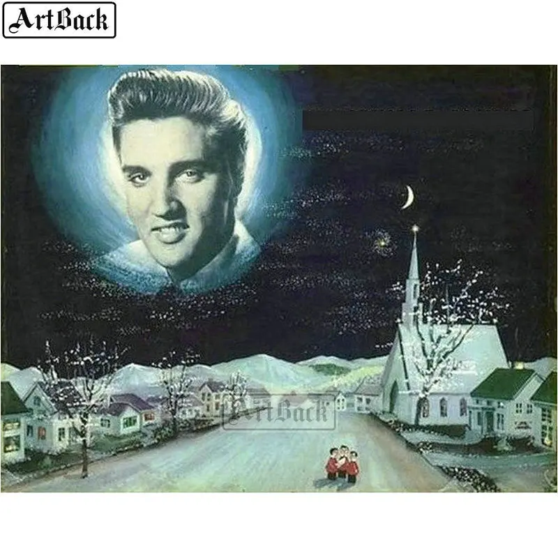 Алмазная живопись Elvis Presley Набор для вышивки квадратными стразами 5d сделай сам