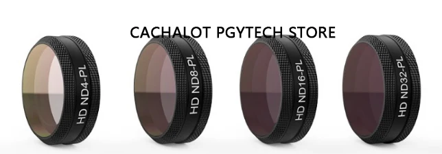 ND4PL 8PL 16PL 32PL PGYTECH фильтр для DJI MAVIC Air камера аксессуары UV CPL ND4 ND8 ND16 ND32 фильтры для объектива - Цвет: ND4PL 8PL 16PL 32PL