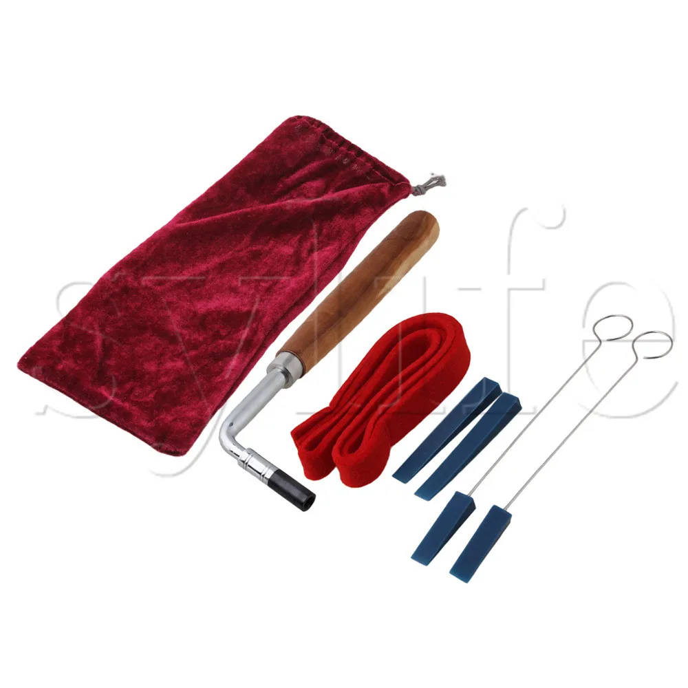 

Piano Tuning Hammer Mute Kit,Jujube Wood Handle