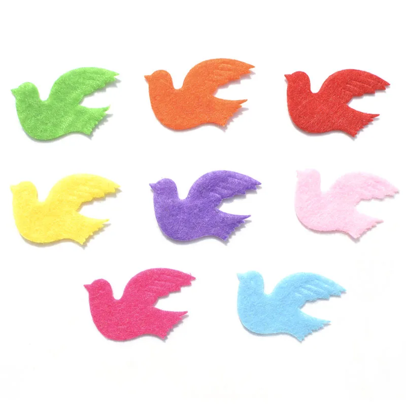 120 шт. тканевые нашивки в форме голубей для скрапбукинга|Заплатки| |