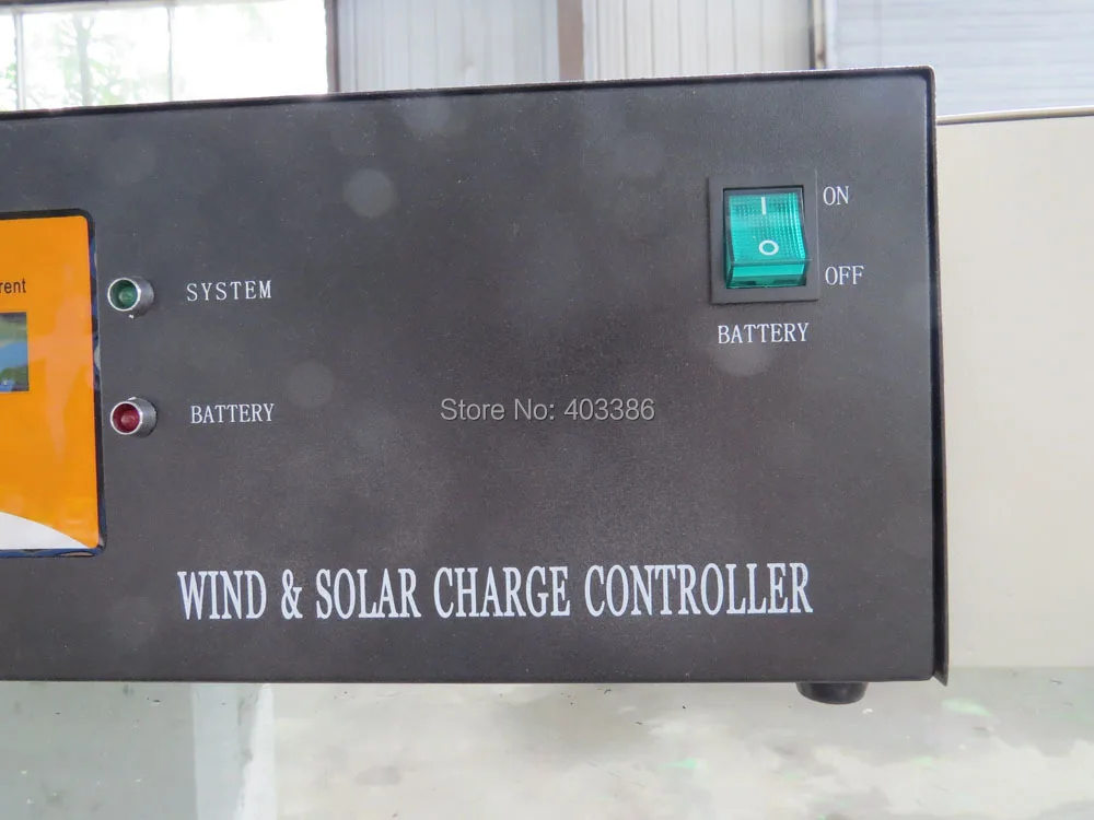 Гибридный контроллер 5000 Вт ветра 1500 солнечной энергии аккумулятор 96 в! Коробка
