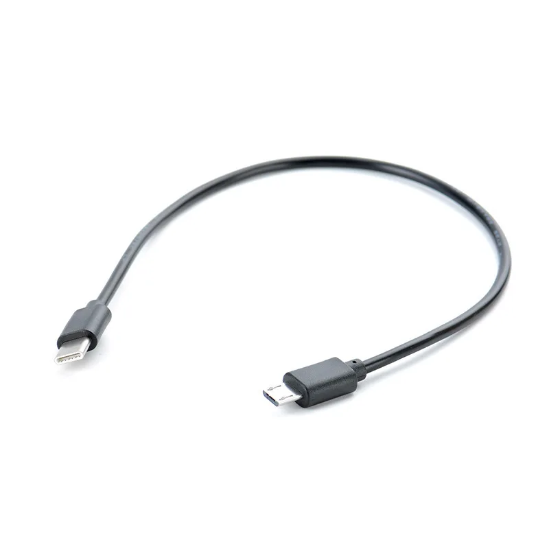 Реверсивный дизайн USB 3 0 1 Тип C Штекерный разъем к Micro 2 кабель для передачи данных