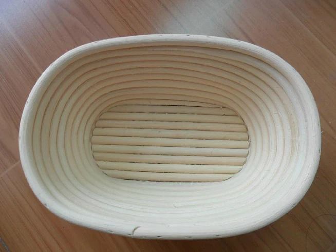 Oval shape rattan basket boehner european-style bread fermentation 9 sizes can be choosed with cloth cover | Дом и сад