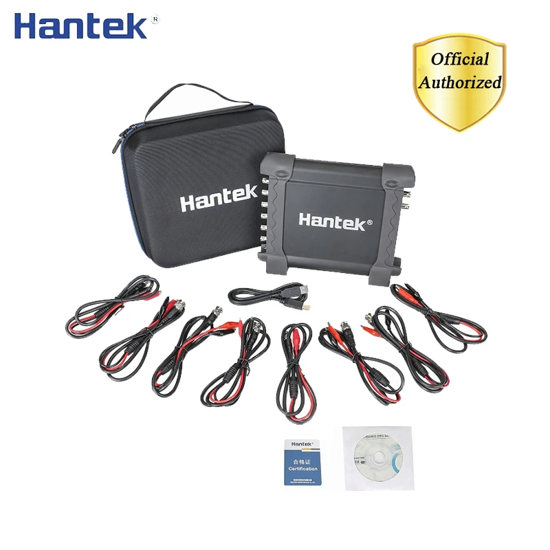 Цифровой осциллограф Hantek 1008C цифровой программируемый генератор USB 8