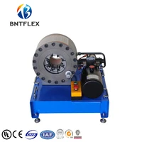 mobile van service dc12v or dc 24v 6mm to 51mm hydraulic hose crimping machine with 10 sets of dies
