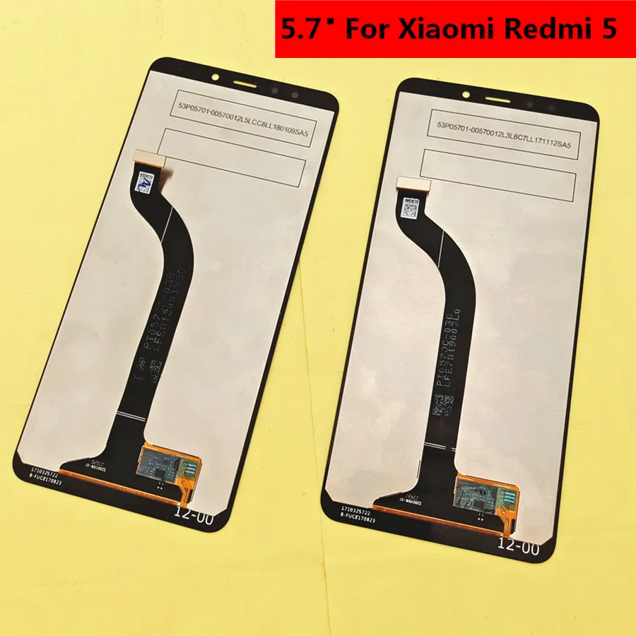 ЖК дисплей 5 7 дюйма для Xiaomi Redmi сенсорный экран в сборе Сменные аксессуары Redmi5 MDG1