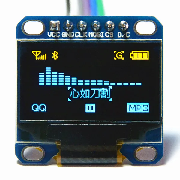 Оптовая продажа Oled модуль I2C IIC /SPI 0 96 дюйма белый/синий/желто синий OLED дисплей 12864/3