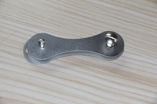 EDC алюминиевый сплав прямой слайд ключ клип аксессуары получает Открытый