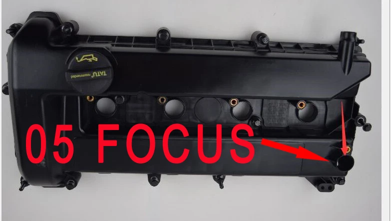 Крышка клапана головки цилиндра двигателя из алюминиевого сплава для Ford Focus MK2 Mondeo MK3 - Цвет: Армейский зеленый