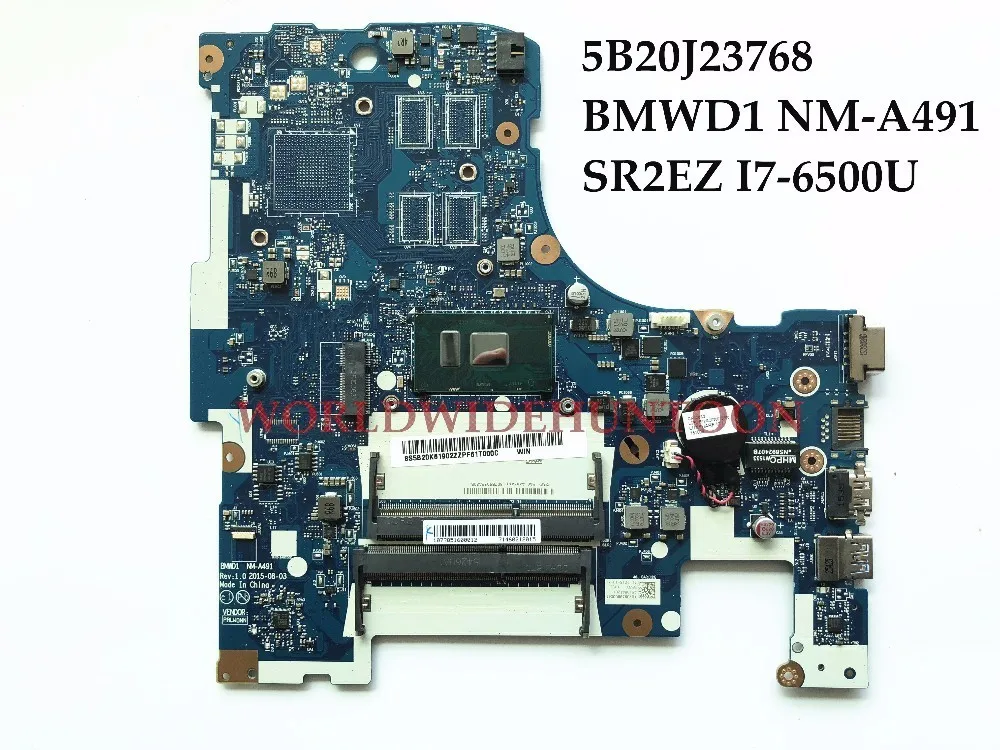 Высококачественная новая материнская плата для ноутбука Lenovo IdeaPad 300-17ISK 5B20J23768 BMWD1