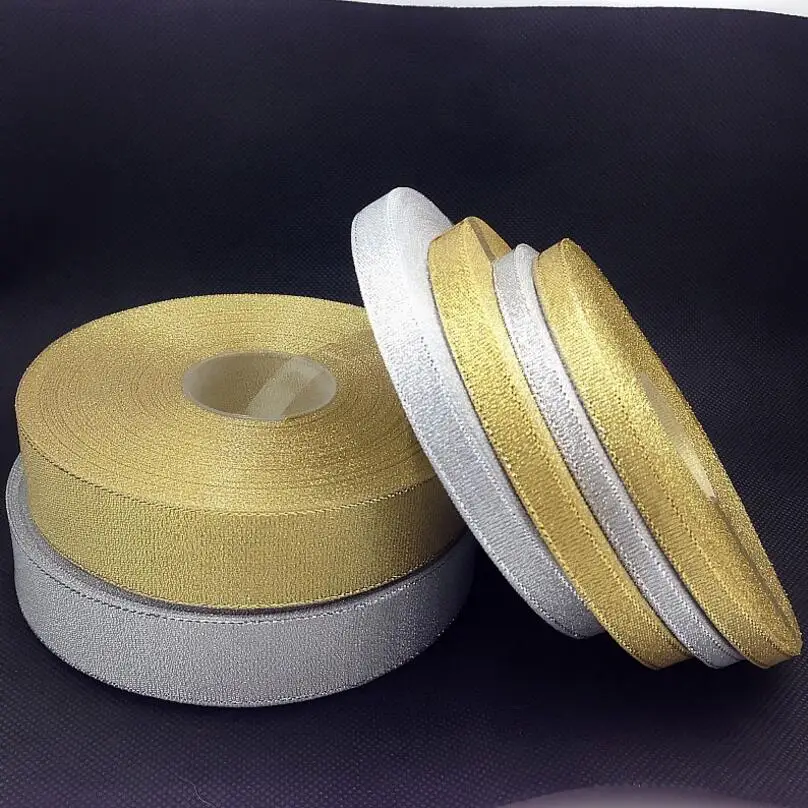 

Silk Satin Ribbon 50yards Wedding Party Festive Decoration Crafts Gifts Wrapping Apparel Sewing Fabric Supplies DIY Material