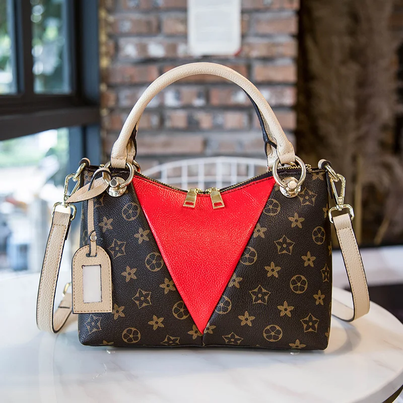 2019 Sweet Handbags for Women New Fashion Designer PU Leather Shoulder Bags Female Top-Handle Tote Crossbody Messenger Bag | Багаж и сумки